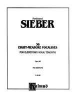 Ferdinand Sieber: 36 Eight-Measure Vocalises for Elementary Teaching Product Image