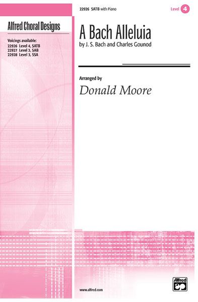 A Bach Alleluia SATB