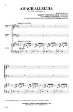 A Bach Alleluia SATB Product Image