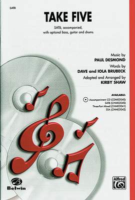 Paul Desmond: Take Five SATB