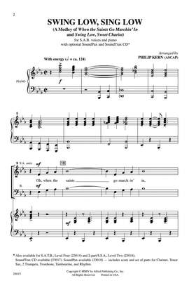 Swing Low, Sing Low SAB
