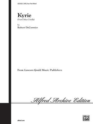 Ariel Ramirez: Kyrie (from Misa Criolla) SATB