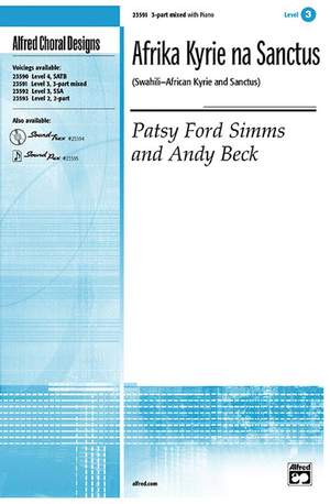 Andy Beck/Patsy Ford Simms: Afrika Kyrie na Sanctus 3-Part Mixed