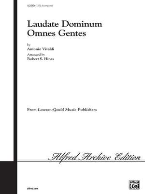 Antonio Vivaldi: Laudate Dominum Omnes Gentes SATB