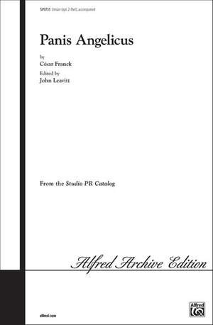 César Franck: Panis Angelicus Unison (Opt. 2-Part)