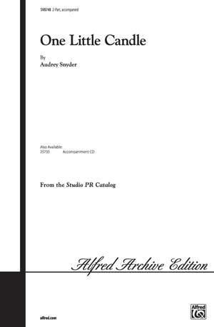 Audrey Snyder: One Little Candle 2-Part