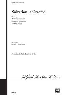 Paul Tschesnokoff: Salvation Is Created SSATBB, a cappella