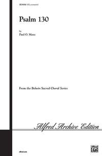 Paul Manz: Psalm 130 SATB
