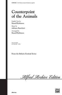 Adriano Banchieri: Counterpoint of the Animals SAB
