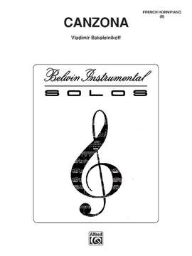 Vladimir Bakaleinikoff: Canzona