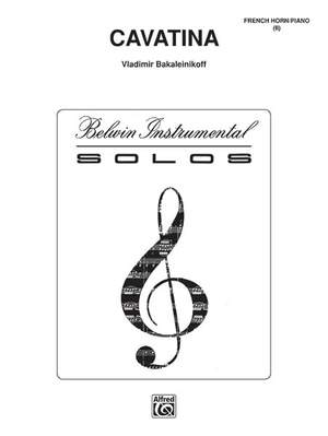 Vladimir Bakaleinikoff: Cavatina