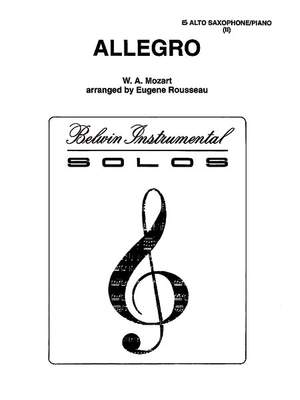 Wolfgang Amadeus Mozart: Allegro