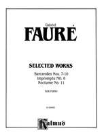 Gabriel Fauré: Selected Works Product Image