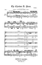 George Frideric Handel: Chandos Te Deum Product Image