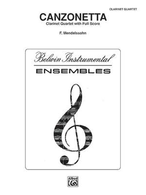 Felix Mendelssohn: Canzonetta