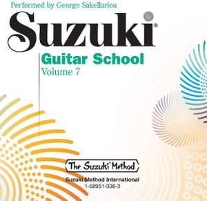 Suzuki Guitar School CD, Volume 7