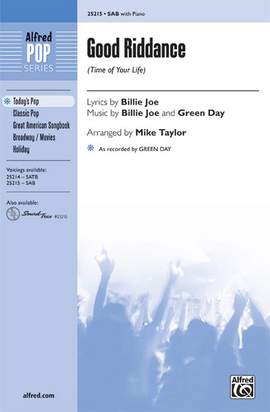 Green Day: Good Riddance (Time of Your Life) SAB