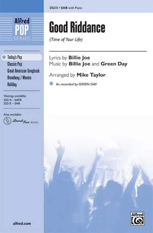 Green Day: Good Riddance (Time of Your Life) SAB