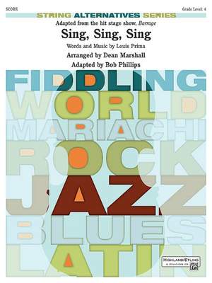 Louis Prima: Sing, Sing, Sing (adapted from the stage show Barrage)