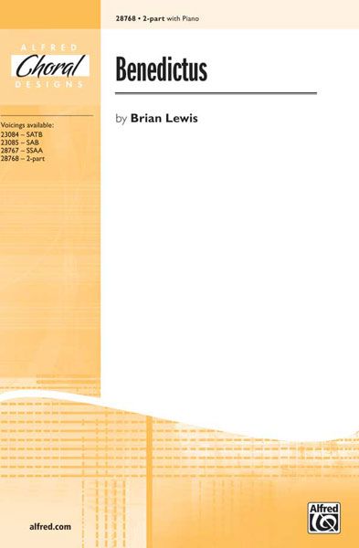 Brian Lewis: Benedictus 2-Part