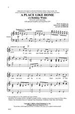 Sally K. Albrecht/Jay Althouse: A Place Like Home (A Holiday Wish) SAB Product Image