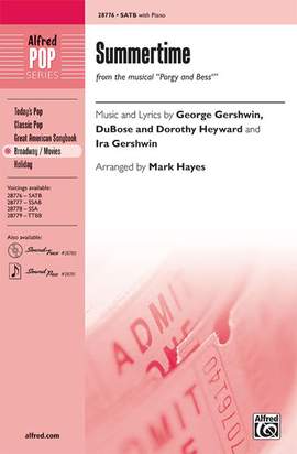 George Gershwin: Summertime (from the musical Porgy and Bess) SATB