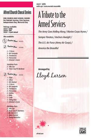 A Tribute to the Armed Services (A Medley) SATB