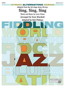 Louis Prima: Sing, Sing, Sing (adapted from the stage show Barrage)