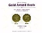 Gold Award Seals for Any Certificate (Pack of 12)