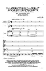 Carrie Underwood: All-American Girls: A Medley of Carrie Underwood Hits SSA Product Image
