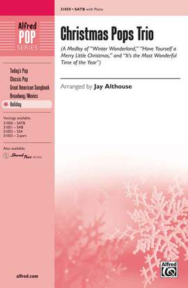 Christmas Pops Trio (A Medley) SATB