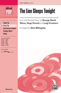 Luigi Creatore/Hugo Peretti/George David Weiss: The Lion Sleeps Tonight SATB