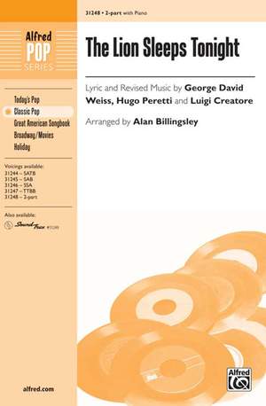 Luigi Creatore/Hugo Peretti/George David Weiss: The Lion Sleeps Tonight 2-Part