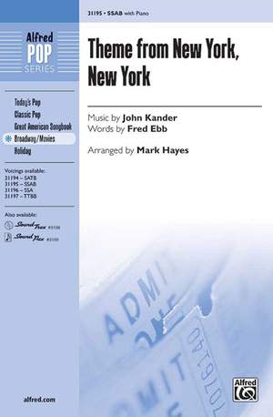 John Kander: Theme from New York, New York SAB