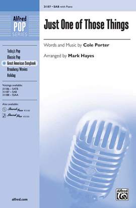 Cole Porter: Just One of Those Things SAB