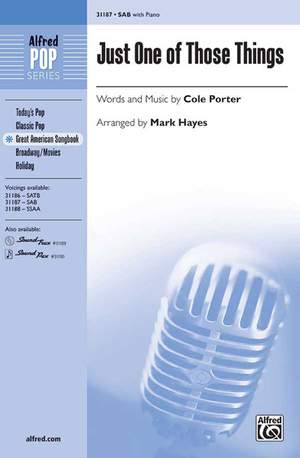 Cole Porter: Just One of Those Things SAB