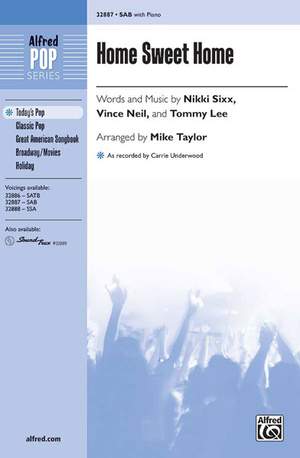 Tommy Lee/Vince Neil/Nikki Sixx: Home Sweet Home SAB