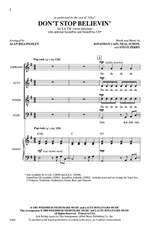 Jonathan Cain/Steve Perry/Neal Schon: Don't Stop Believin' SATB Product Image