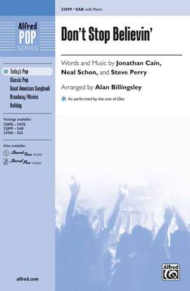 Jonathan Cain/Steve Perry/Neal Schon: Don't Stop Believin' SAB