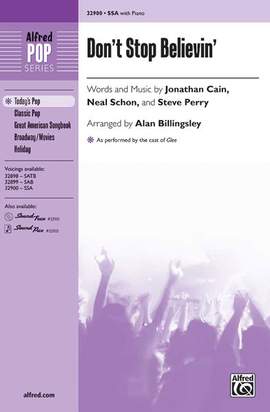 Jonathan Cain/Steve Perry/Neal Schon: Don't Stop Believin' SSA
