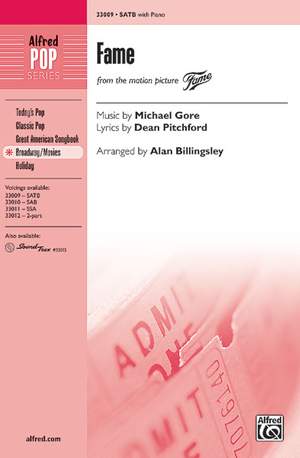 Michael Gore: Fame (from the motion picture Fame) SATB