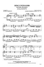 George Frideric Handel: Sing Unto God (from Judas Maccabaeus) SSA Product Image