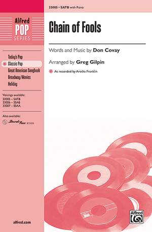 Don Covay: Chain of Fools SATB