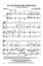 Walter Kent: I'll Be Home for Christmas SATB Product Image