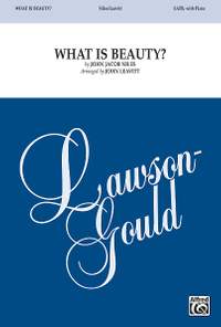 John Jacobs Niles: What Is Beauty? SATB
