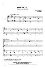 Andy Beck: Riversong SATB Product Image