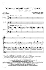 J. Fred Coots: Santa Claus Is Comin' to Town SATB Product Image