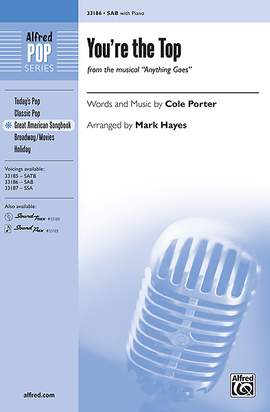 Cole Porter: You're the Top (from the musical Anything Goes) SAB