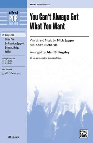 Mick Jagger/Keith Richards: You Can't Always Get What You Want SAB