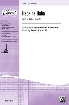 David Lantz III: Haba na Haba SSA